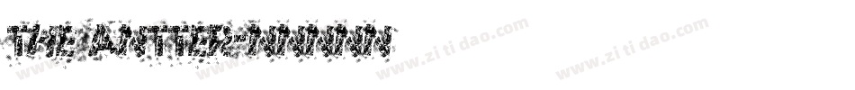 the antter字体转换